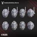 Crimson Wings Recon Heads Set by DakkaDakka - image 1