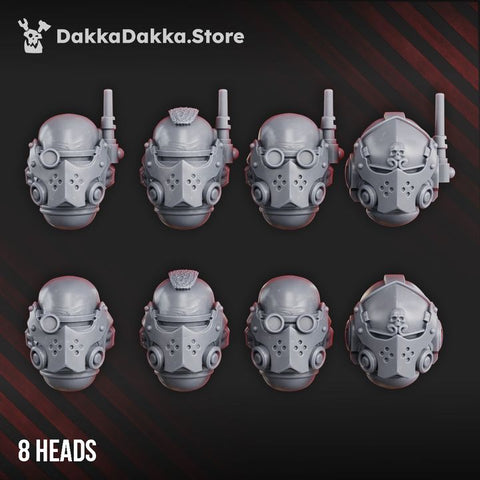 Crimson Wings Recon Heads Set by DakkaDakka - image 1