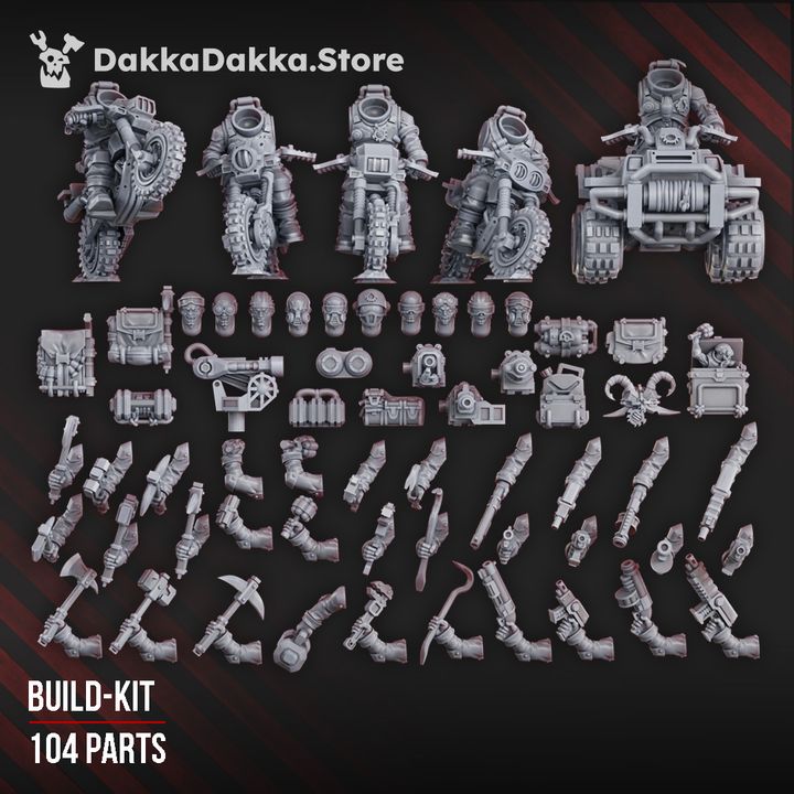 Harvesters Angels MC Build Kit by DakkaDakka - image 1