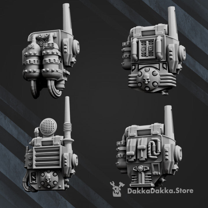 Imperial Guard Backpack bits x4 by DakkaDakka - image 3