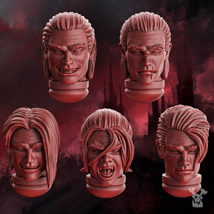 Crimson Wings Handsome Heads Set by DakkaDakka - image 1