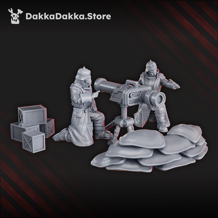 2nd Death Division Heavy Weapons Team by DakkaDakka - image 1