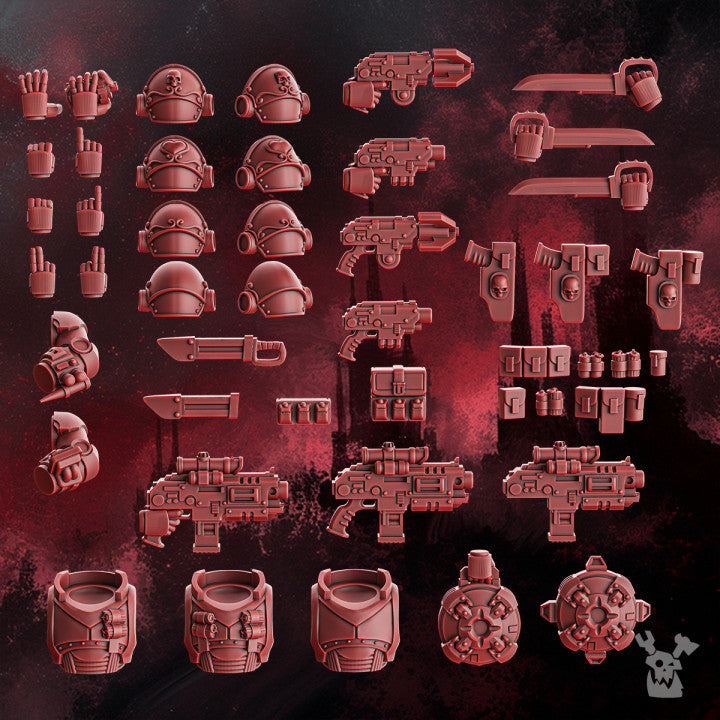 Crimson Wings Recon Squad (Build Kit & easy-to-build models) by DakkaDakka - image 1