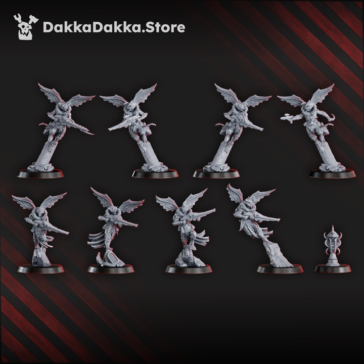Spacelair Airborne Anchorites Squad (x8) by DakkaDakka - image 2