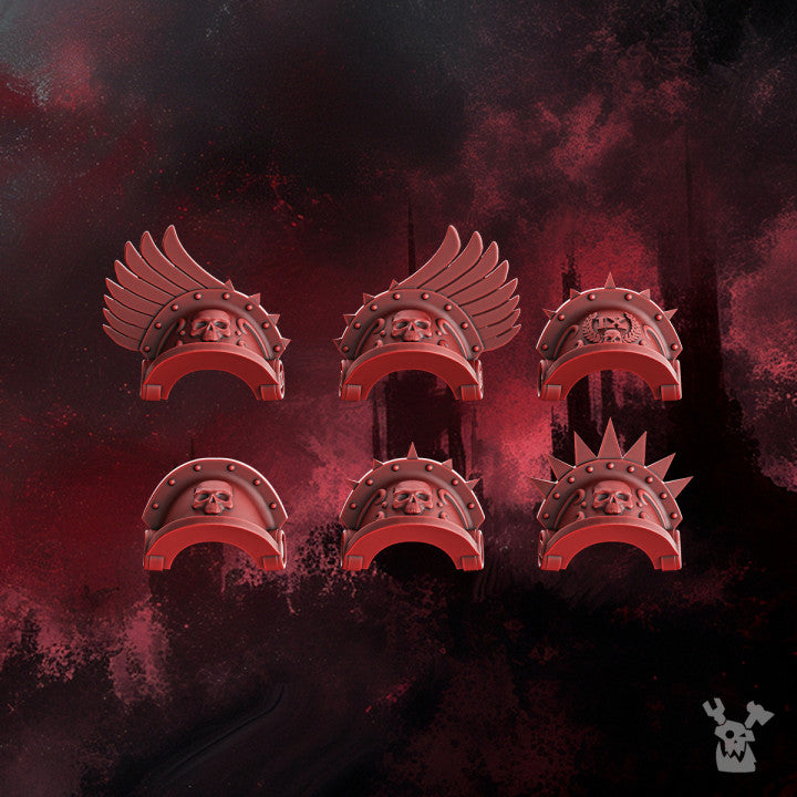 Crimson Wings Shoulder Pads Set by DakkaDakka - image 2