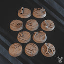 Green Hell Division Bases Set (27 mm) x10 by DakkaDakka - image 3