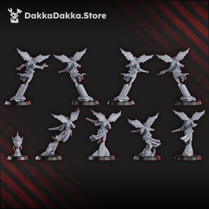Spacelair Airborne Anchorites Squad (x8) by DakkaDakka - image 3