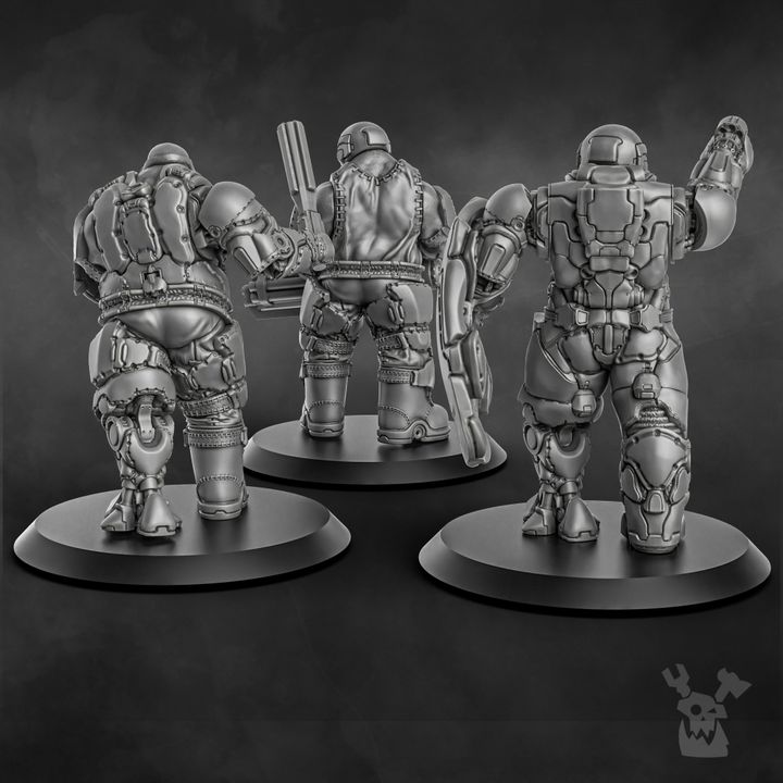 Steamguard Ogre Squad by DakkaDakka - image 1