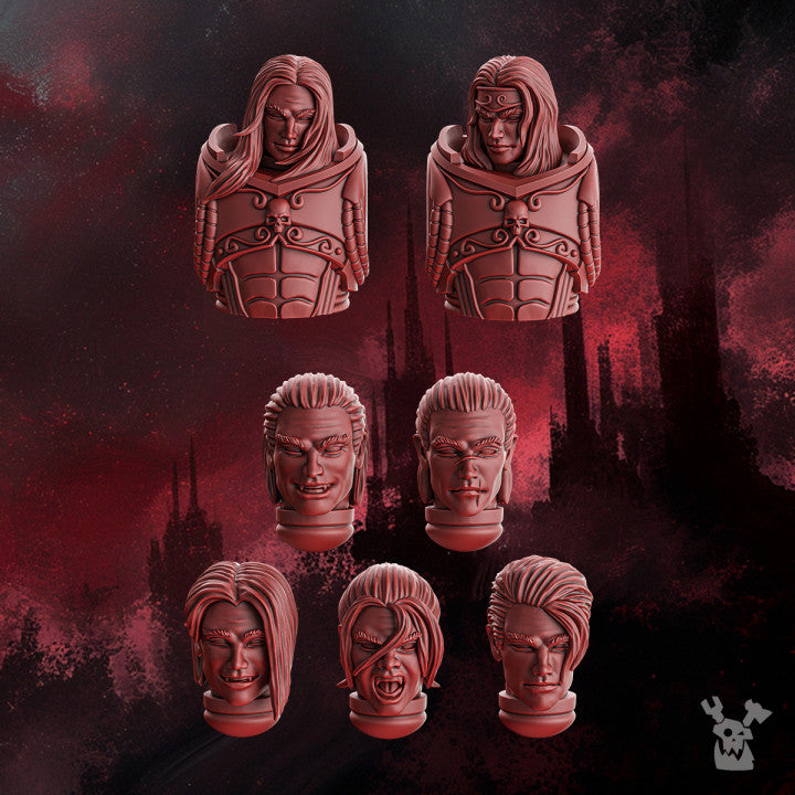 Crimson Wings Handsome Heads Set by DakkaDakka - image 3