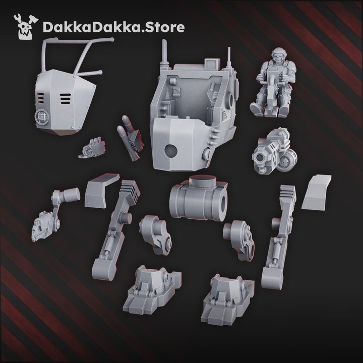 Regius Guard Stomper Mech + Assembly Guide by DakkaDakka - image 1
