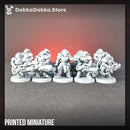 Ignisaurus Clan Team Pulsarum (x10) - Prime Armored Fire Squad of Space Knights by DakkaDakka - image 1