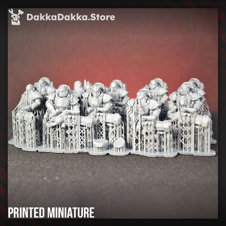 Ignisaurus Clan Team Pulsarum (x10) - Prime Armored Fire Squad of Space Knights by DakkaDakka - image 2