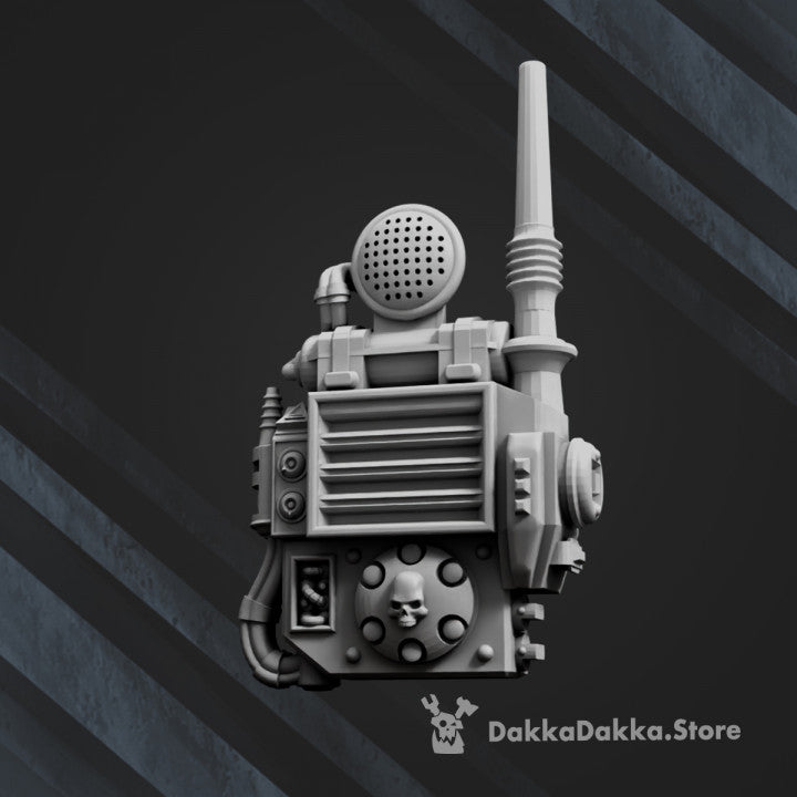 Imperial Guard Backpack bits x4 by DakkaDakka - image 1