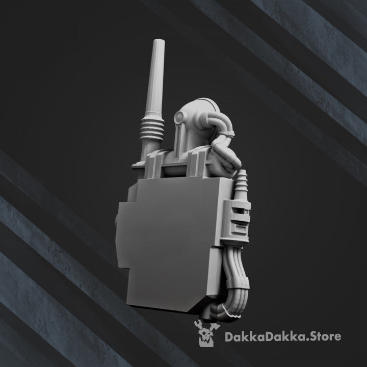 Imperial Guard Backpack bits x4 by DakkaDakka - image 2