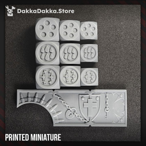 Torquemada's Gauge, Dice & Markers by DakkaDakka - image 1