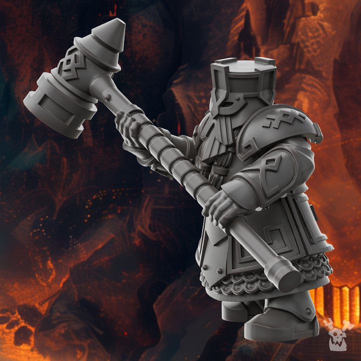 Grimworld: Battle for Underholme Promo Models (Steelhill Dwarfs) by DakkaDakka - image 3