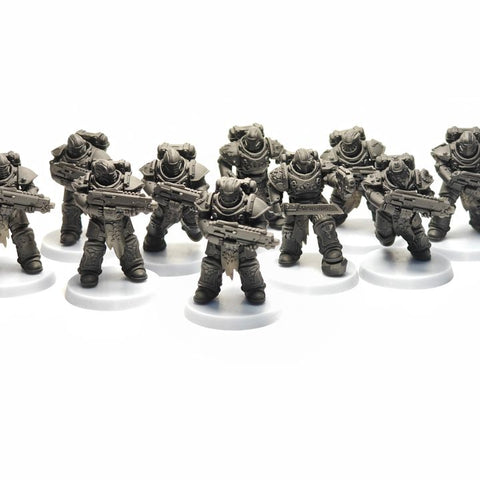 Ignisaurus Clan Warriors Tactical Squad (x10) - Prime Armored Battleline Unit of Space Knights by DakkaDakka - image 1