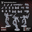 Assault Squad of Fire Lizard Warriors Order Build Kit by DakkaDakka - image 3