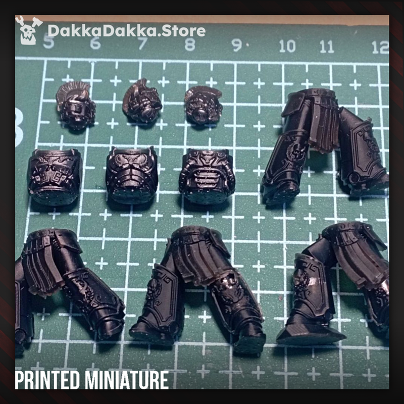 Bullwhip Clan Warriors Build Kit - Prime Armored Battleline Squad of Space Knights by DakkaDakka - image 1