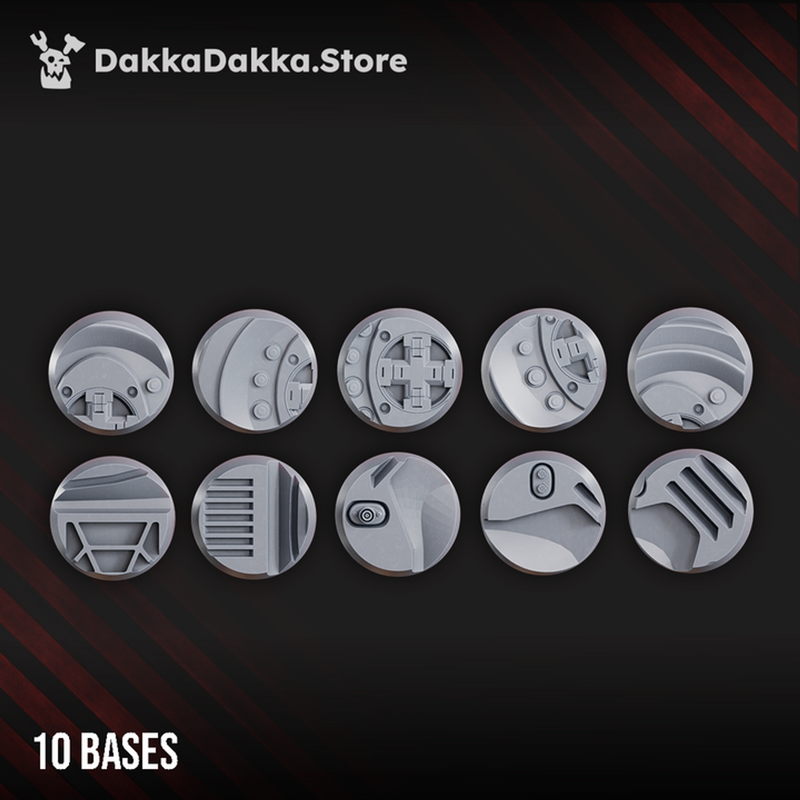Starforged Clans Bases Set (28 mm) x10 by DakkaDakka - image 3