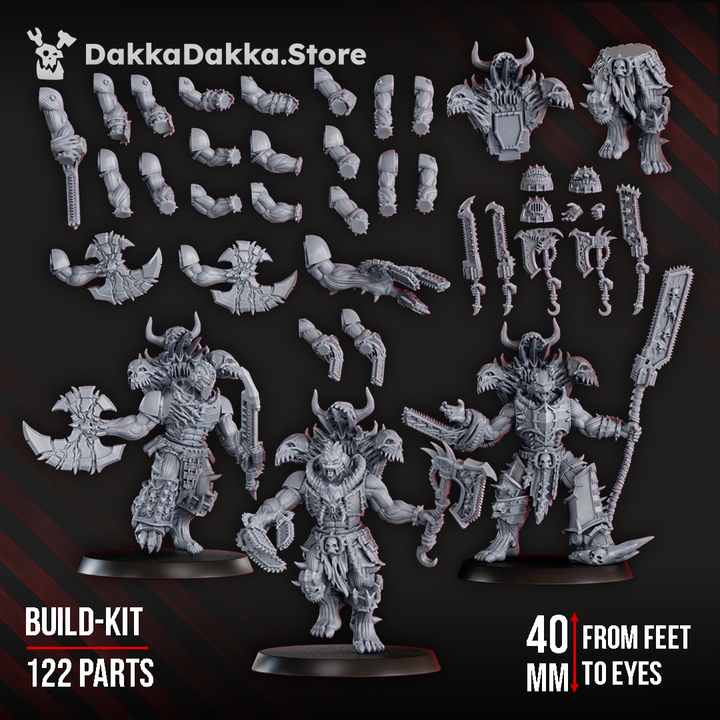 Cursed Bone Shredders Squad Build Kit by DakkaDakka - image 3
