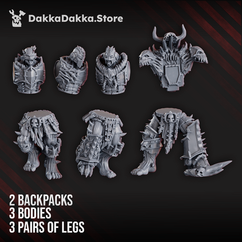 Cursed Bone Shredders Squad Build Kit by DakkaDakka - image 1