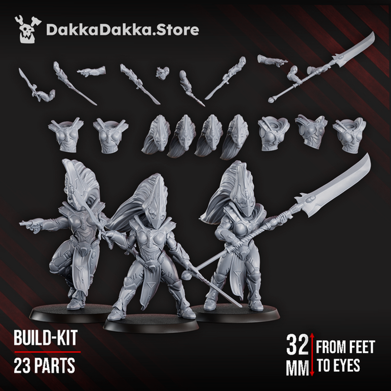 Comet Screamers Squad Build Kit by DakkaDakka - image 3