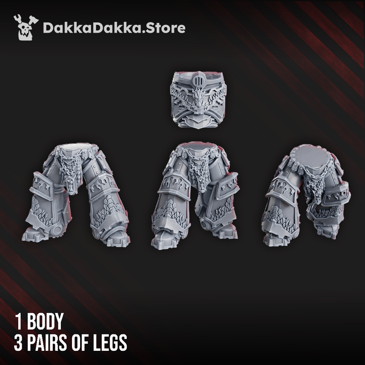 Dragon armor squad Build Kit + Model assembly guide by DakkaDakka - image 2