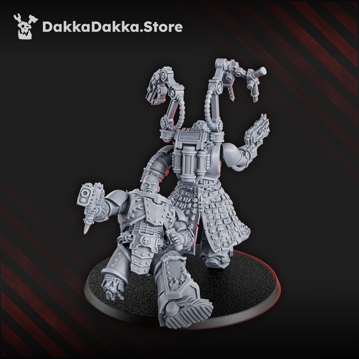 Fire Lizard Medic & Injured Warrior by DakkaDakka - image 1