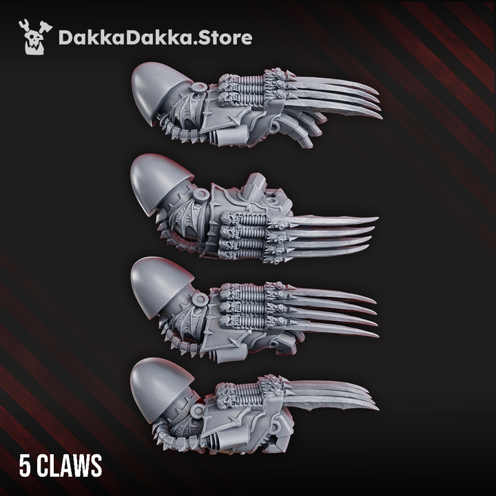 Nocturnal Lightning Claws Set x5 by DakkaDakka - image 3