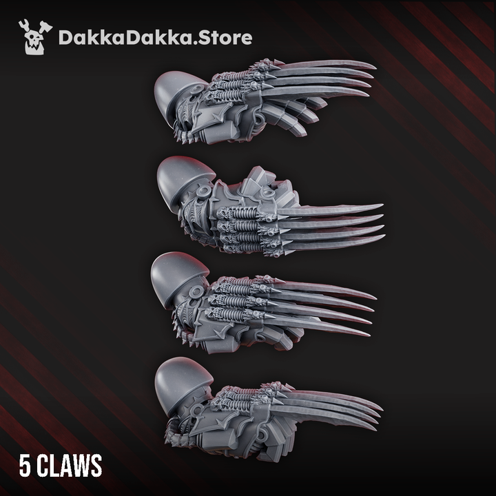 Nocturnal Lightning Claws Set x5 by DakkaDakka - image 1