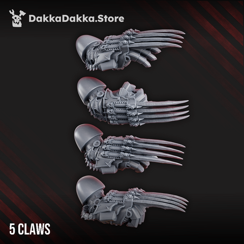 Nocturnal Lightning Claws Set x5 by DakkaDakka - image 1