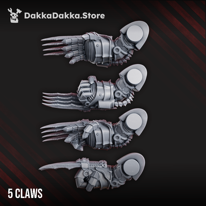 Nocturnal Lightning Claws Set x5 by DakkaDakka - image 2