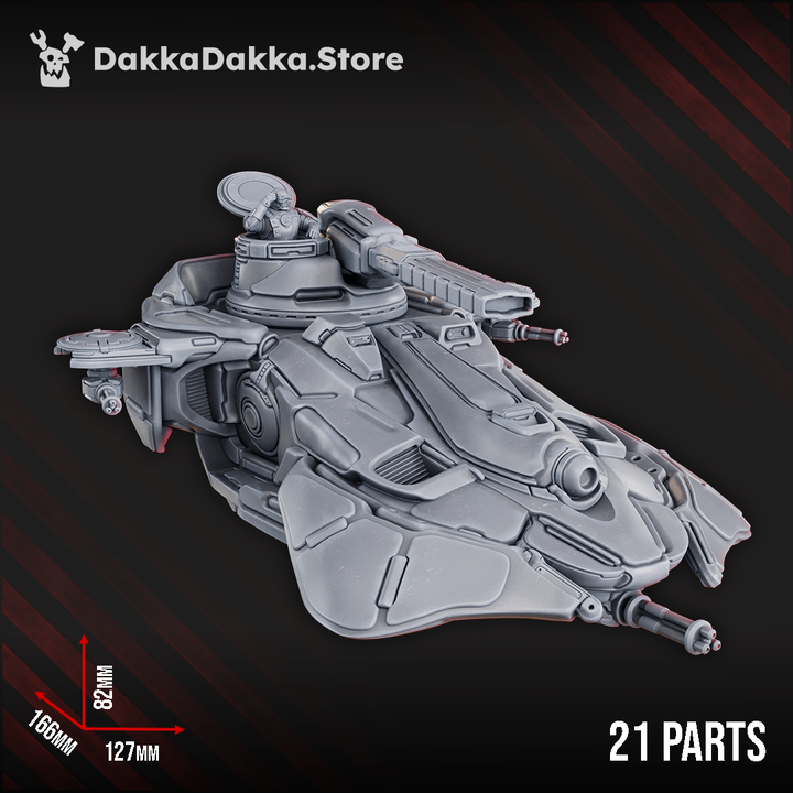 Hover Tank + APC of Black Sun Covenant by DakkaDakka - image 3