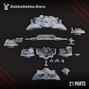 Hover Tank + APC of Black Sun Covenant by DakkaDakka - image 2
