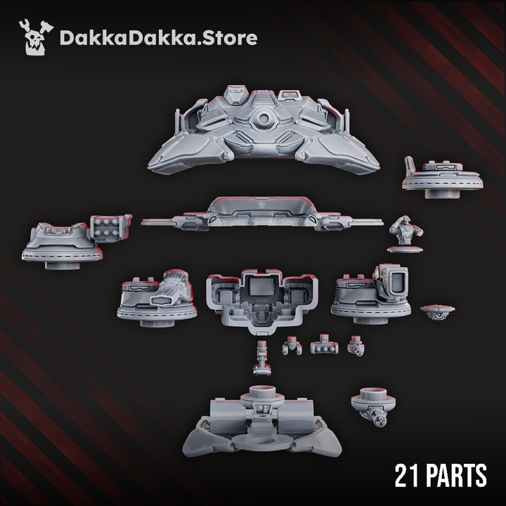 Hover Tank + APC of Black Sun Covenant by DakkaDakka - image 2