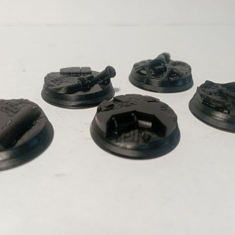 Green Hell Division Bases Set (27 mm) x10 by DakkaDakka - image 1