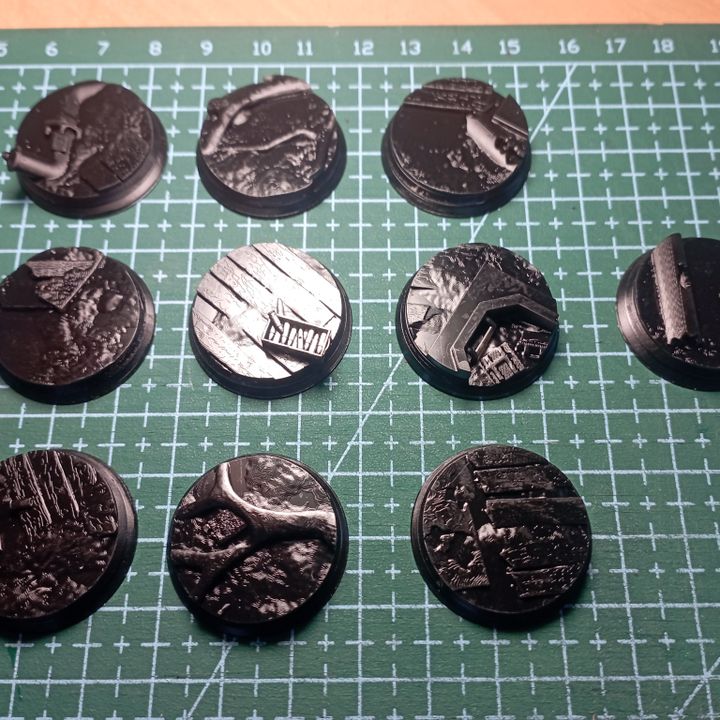 Green Hell Division Bases Set (27 mm) x10 by DakkaDakka - image 2