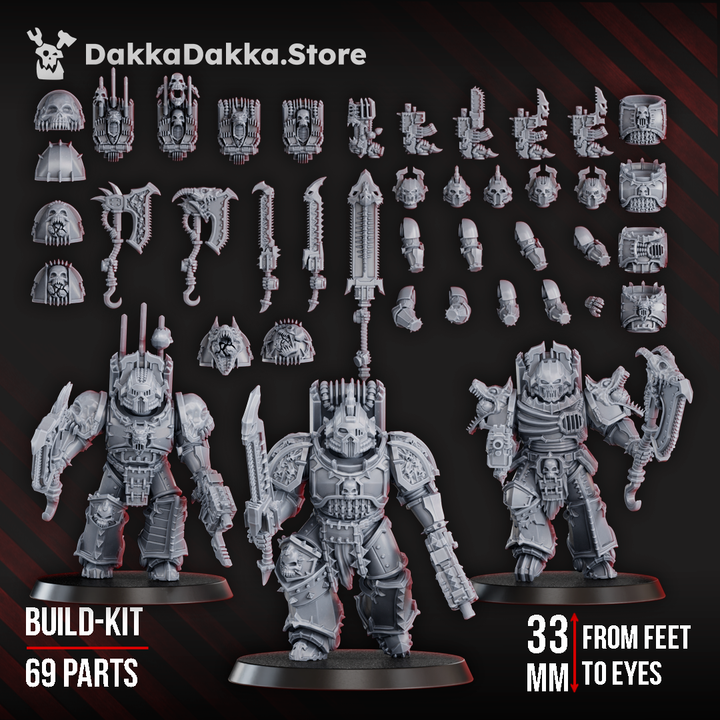 Kill-Obsessed Squad Build Kit by DakkaDakka - image 3