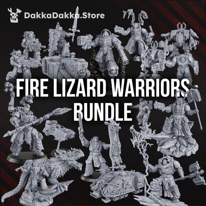 Fire Lizard Warriors Order Bundle (-65%) by DakkaDakka - image 3