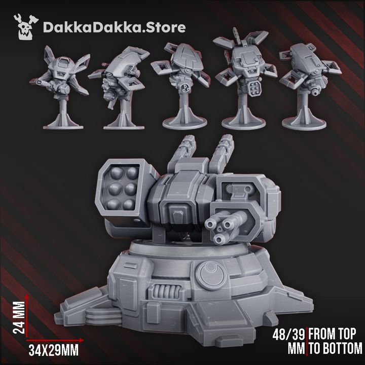 MSC Robot Planes & Turret by DakkaDakka - image 3
