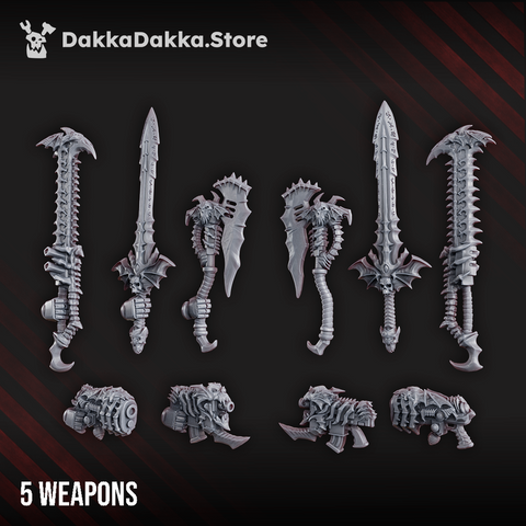 Nocturnal Commander Weapons Upgrade Set x5 by DakkaDakka - image 1