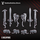 Nocturnal Commander Weapons Upgrade Set x5 by DakkaDakka - image 2