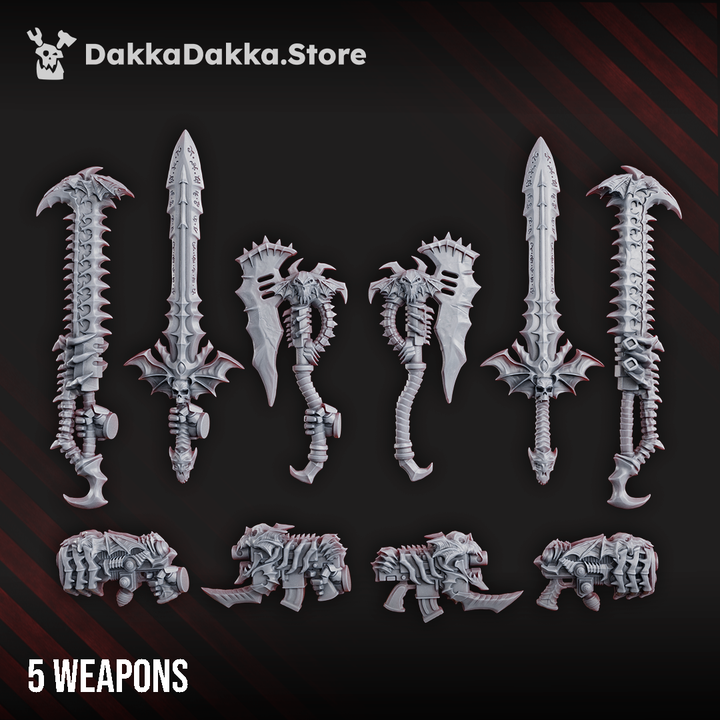 Nocturnal Commander Weapons Upgrade Set x5 by DakkaDakka - image 2
