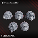 Nocturnal Shoulder Pads Set №2 by DakkaDakka - image 3