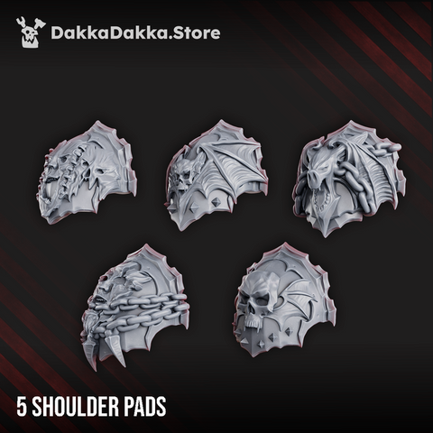 Nocturnal Shoulder Pads Set №2 by DakkaDakka - image 1