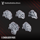 Nocturnal Shoulder Pads Set №1 by DakkaDakka - image 2