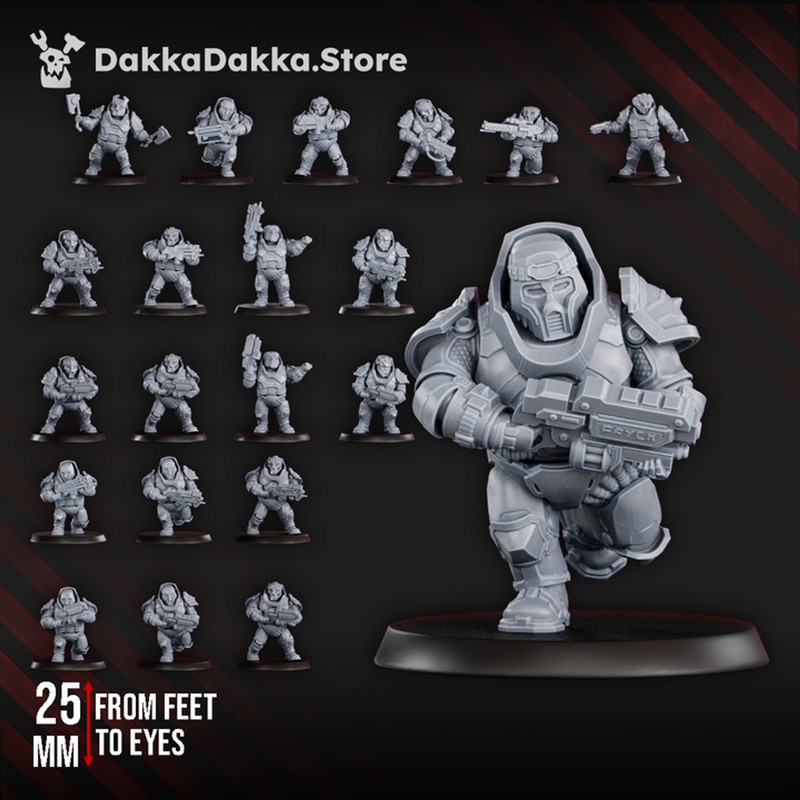 Nibelung Warriors Squad (pre-assembled) by DakkaDakka - image 3