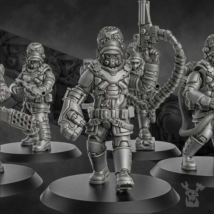 Steamguard Stormtroopers Squad Build Kit by DakkaDakka - image 3