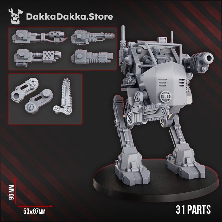 The Phaeton Stomper Mech by DakkaDakka - image 3